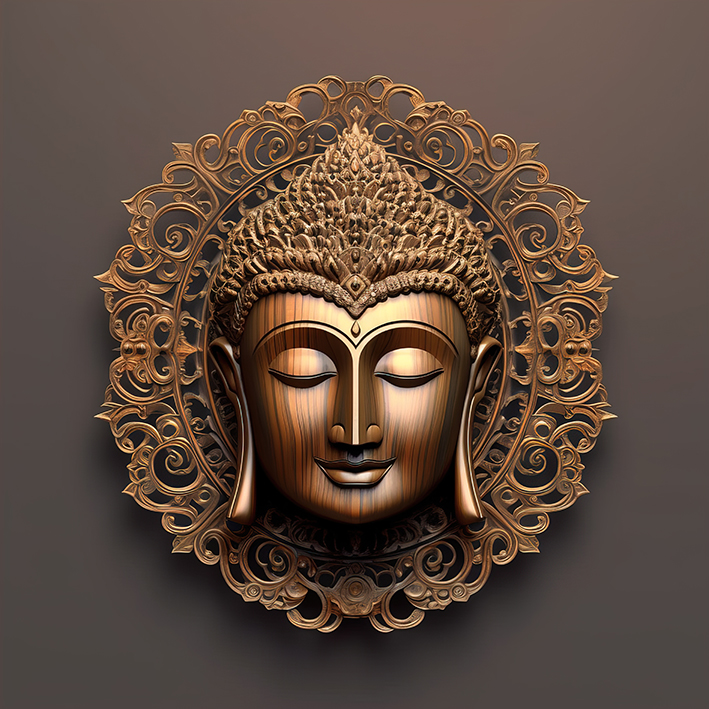 Tranh Phật Buddha ( 9335)